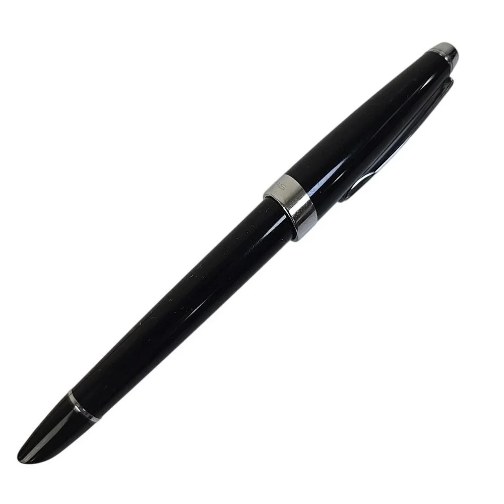 Cross Light Fountain Pen Med Black Lacquer Resin & Chrome with 8921‎ Cartridges